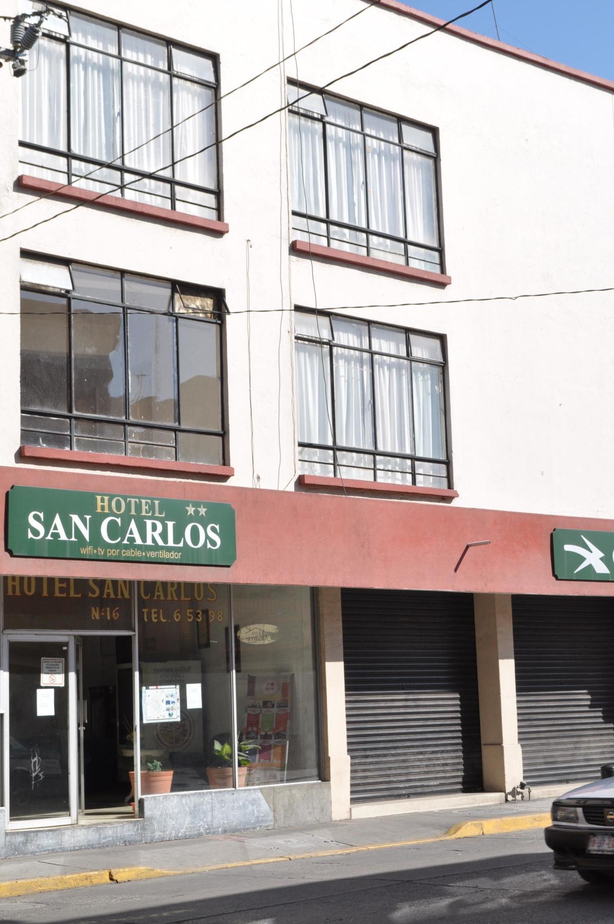 Hotel San Carlos Irapuato Buitenkant foto